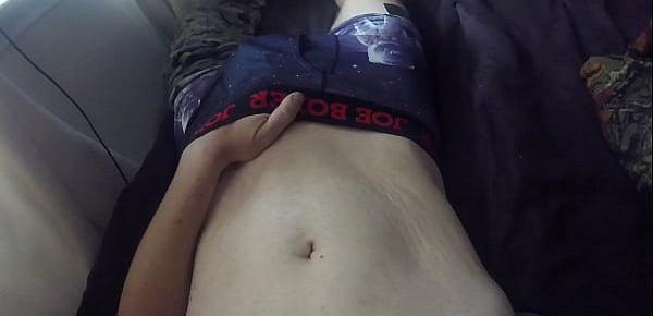  Cum on my belly